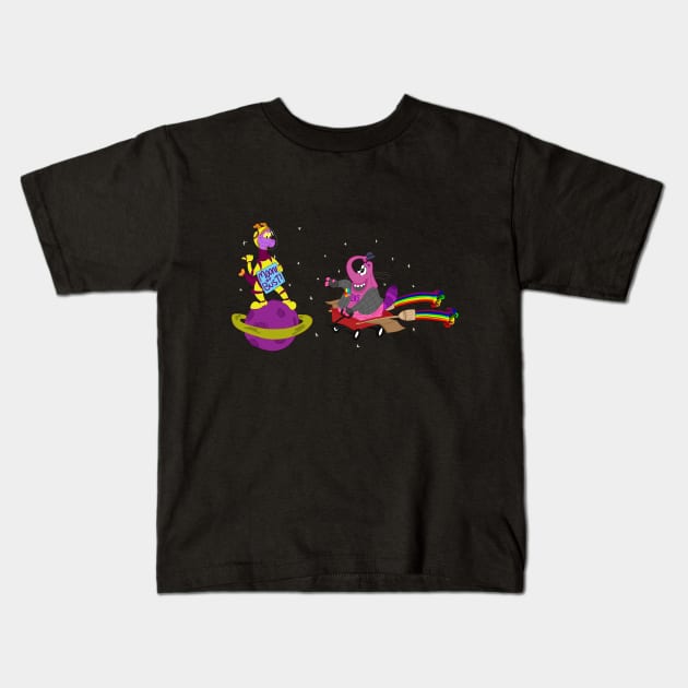 Need a Ride? Kids T-Shirt by Here Lies You